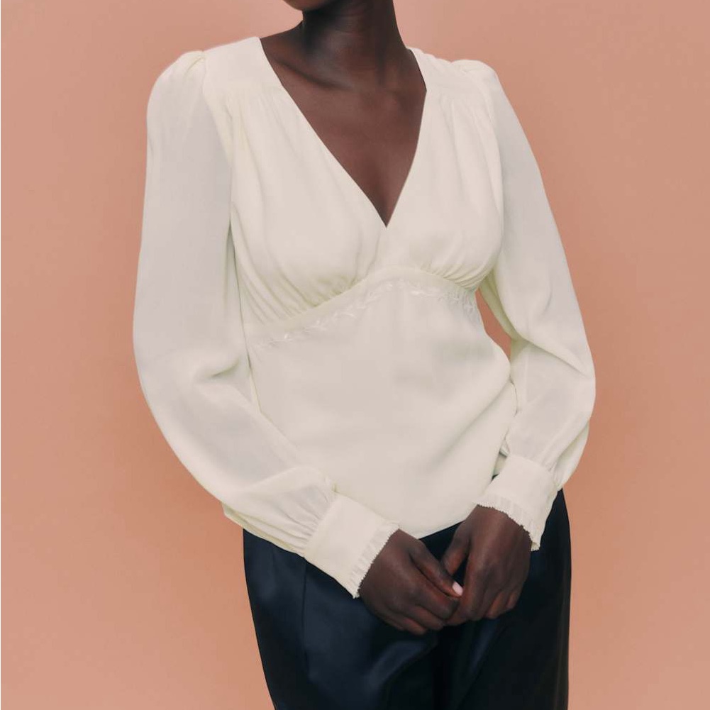 Reformation Chelsea Top Blouse